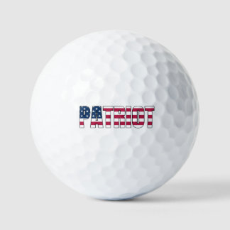 Patriot Flag Golfball