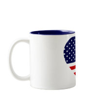 PATRIOT-HERZ-MAMA Tasse