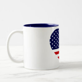 PATRIOT-HERZ-MAMA Tasse