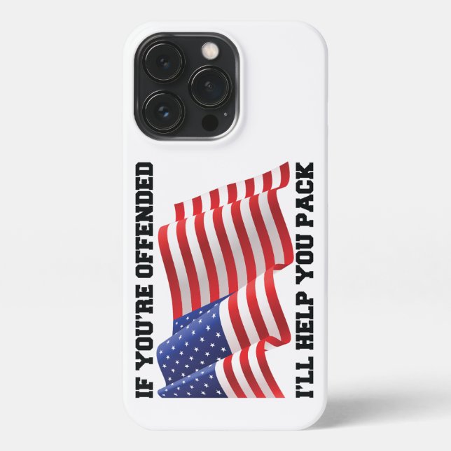 Patriot iPhone Hülle (Rückseite)
