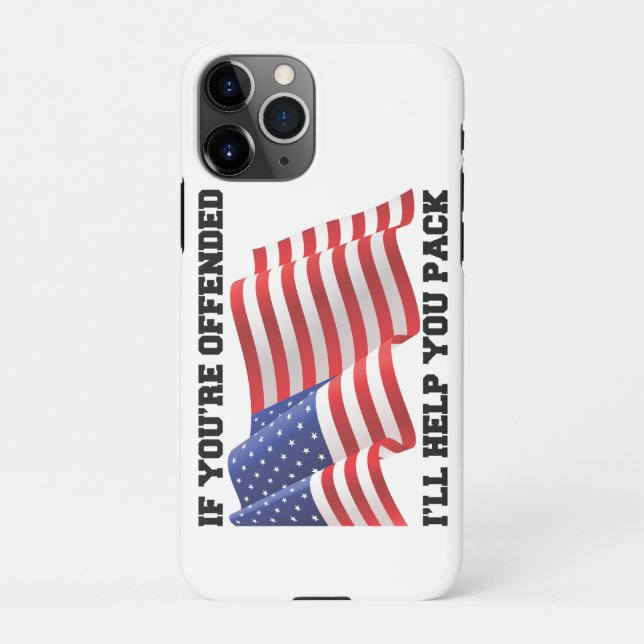 Patriot iPhone Hülle (Rückseite)