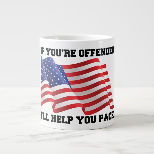 Patriot Jumbo-Tasse (Vorderseite)
