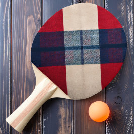 Patriot Kariert Tischtennis Schläger