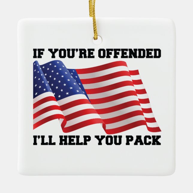 Patriot Keramikornament (Vorderseite)