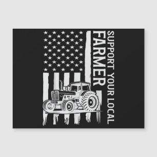 Patriot Landwirt Traktor USA-Flagge Landwirt Vater Magnetkarte