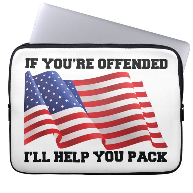 Patriot Laptopschutzhülle (Vorderseite)