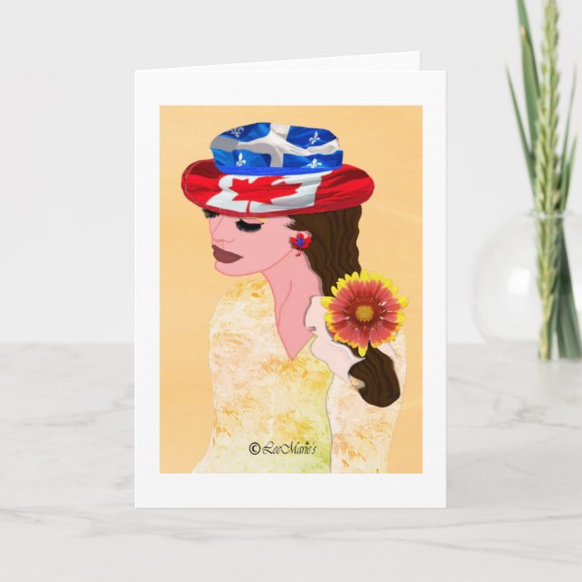 Patriot LeeMarie's kreatives Design Karte (Vorderseite)