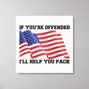 Patriot Leinwanddruck