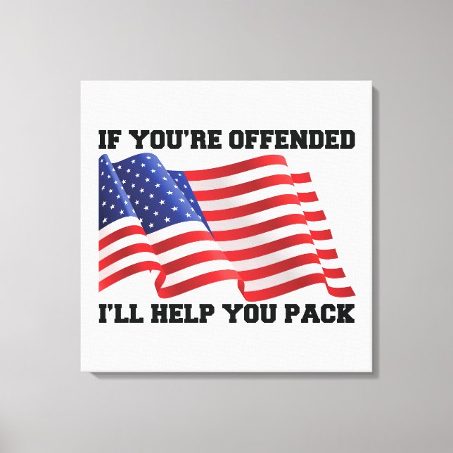 Patriot Leinwanddruck (Vorderseite)