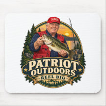 Patriot Outdoors Reel Big Angelmauspad