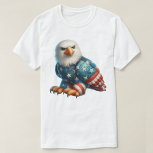 Patriot-Patchwork-Kunst T-Shirt