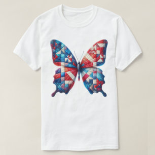 Patriot-Patchwork-Kunst  T-Shirt