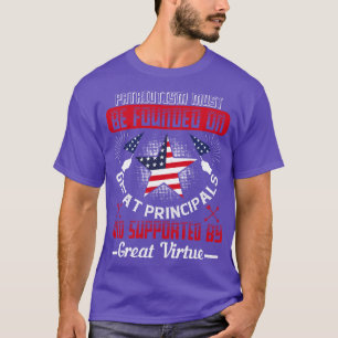 Patriot Patriotismus auf der Grundlage von Princip T-Shirt