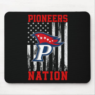 Patriot Pioneers Logo Nation Hs Mousepad