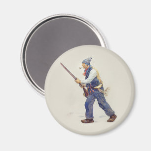 Patriot Québec Rebellion 1837-1838 Henri Julien Magnet