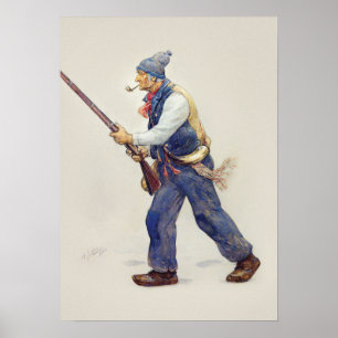 Patriot Quebec Rébellion 1837-1838 Henri Julien Poster