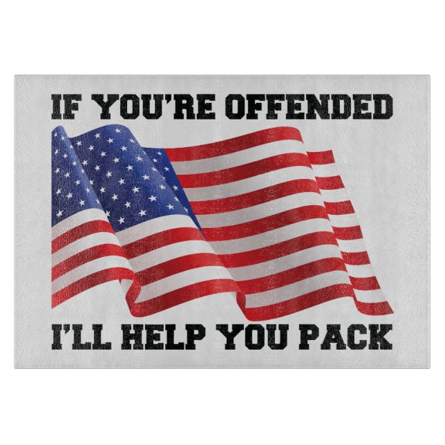 Patriot Schneidebrett (Vorderseite)
