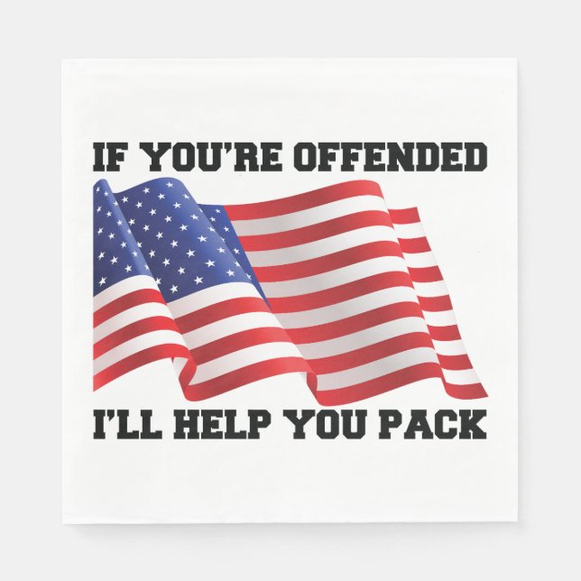 Patriot Serviette (Vorderseite)