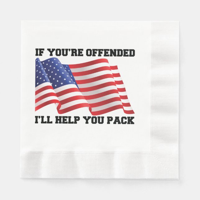 Patriot Serviette (Vorderseite)