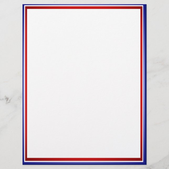Patriot Stationery 8.5" x 11" (Vorderseite)