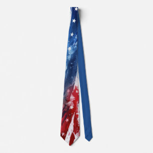Patriot Sterne Krawatte