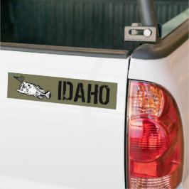 PATRIOT - STRIKENDE IDAHO - EINE SCHLECHTE BASIS AUTOAUFKLEBER