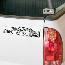 PATRIOT - STRIKENDE IDAHO - EINE SCHLECHTE BASIS AUTOAUFKLEBER