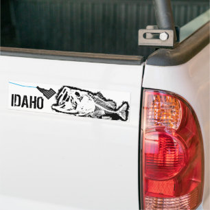PATRIOT - STRIKENDE IDAHO - EINE SCHLECHTE BASIS AUTOAUFKLEBER