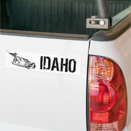 PATRIOT - STRIKENDE IDAHO - EINE SCHLECHTE BASIS AUTOAUFKLEBER