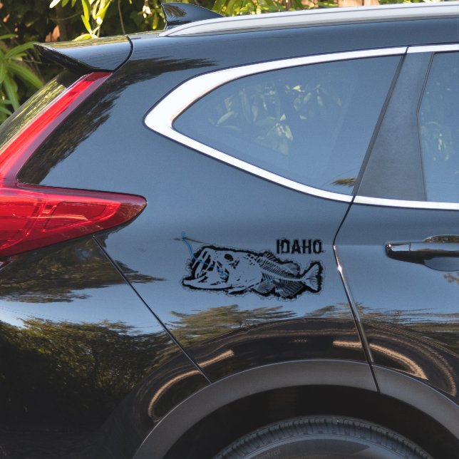 PATRIOT - SWALLOWED IDAHO - EINE SCHLECHTE BASIS AUFKLEBER (Auto Seite)