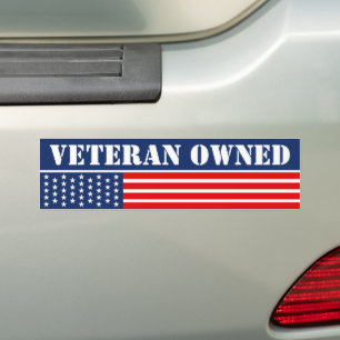 Patriot Veteran Besitzer Amerikanische Flagge Autoaufkleber