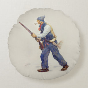 Patriote Québec Rébellion 1837-1838 Henri Julien Rundes Kissen