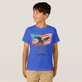 Patrioten erinnerten sich an Blau T-Shirt