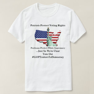 Patrioten schützen Stimmrechte T-Shirt