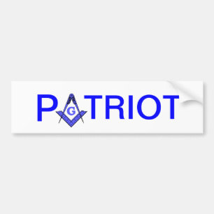 PatriotfreimaurerAutoaufkleber Autoaufkleber