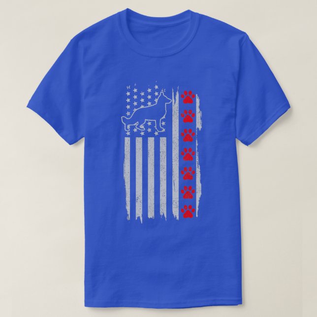 Patrioti vom 4. Juli T-Shirt (Design vorne)