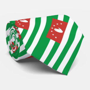 Patriotic Abchasia Flag Krawatte