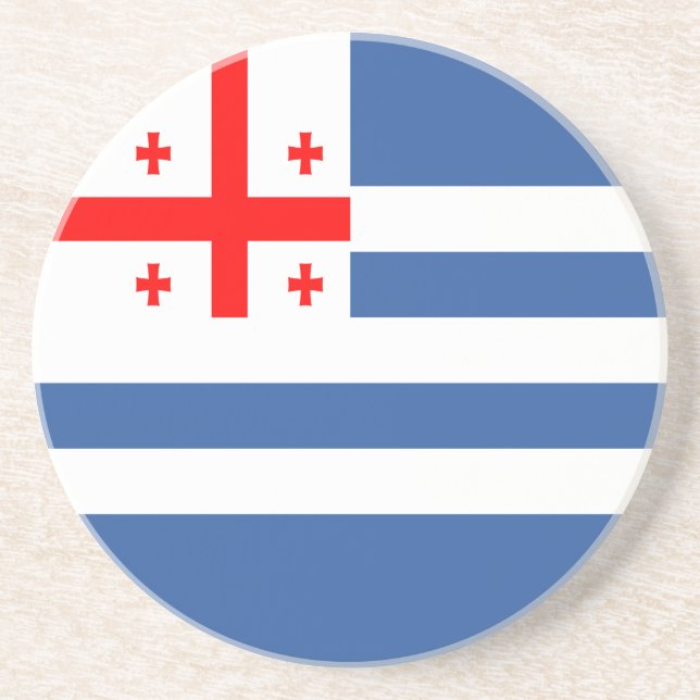 Patriotic Adjara Flag Getränkeuntersetzer (Vorne)