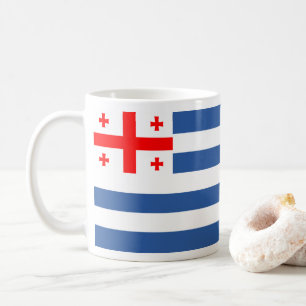 Patriotic Adjara Flag Kaffeetasse