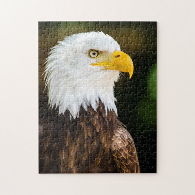 Patriotic Adult American Bald Eagle Puzzle (Vertikal)