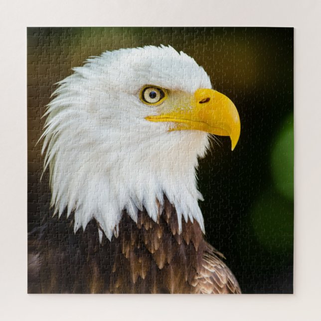 Patriotic Adult American Bald Eagle Puzzle (Vertikal)