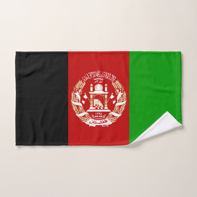 Patriotic Afghanistan Flag Handtuch (Handtuch)