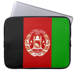 Patriotic Afghanistan Flag Laptopschutzhülle