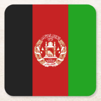 Patriotic Afghanistan Flag