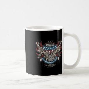 Patriotic America Military Veteran Unabhängigkeit Kaffeetasse