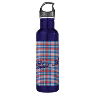 Patriotic American Blue Customizable Edelstahlflasche
