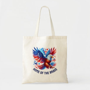Patriotic American Eagle Red White Blue Tragetasche