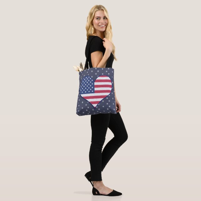 Patriotic American Flag and Stars (Am Model)