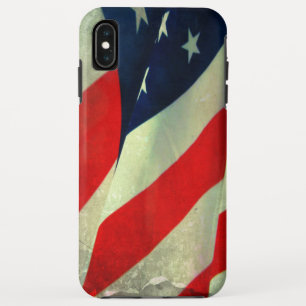 Patriotic American Flag Apple iPhone XS Max Case