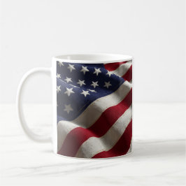 Patriotic American flag Coffee Mug Kaffeetasse